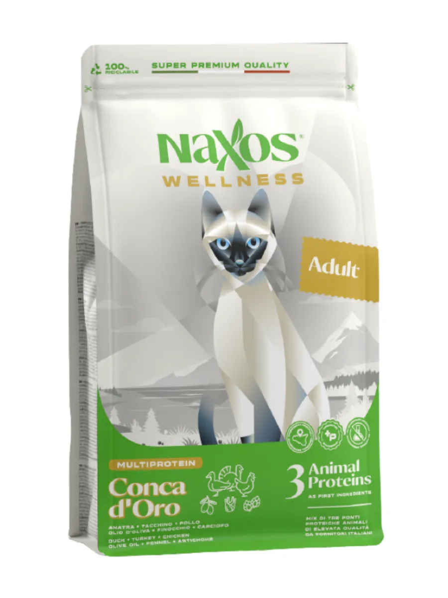 NAXOS Wellness Adult Conca d'Oro (Курица, индейка, утка)