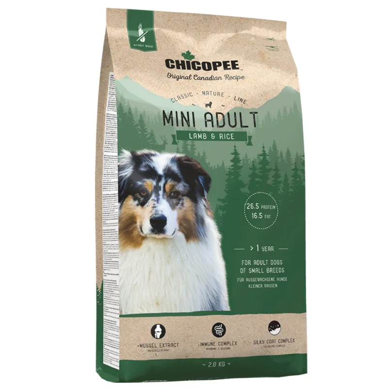 Чикопи CNL Мини Эдалт Ягненок с Рисом