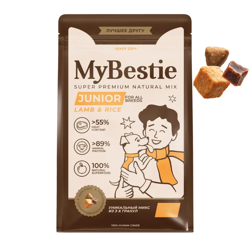 MyBestie Junior Ягненок с рисом