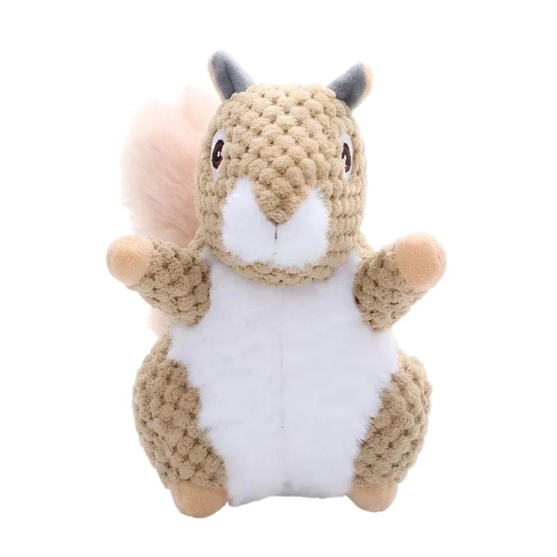 Игрушка мягкая для собак "Коала / Белка плюшевая" (11 см х 14 см)