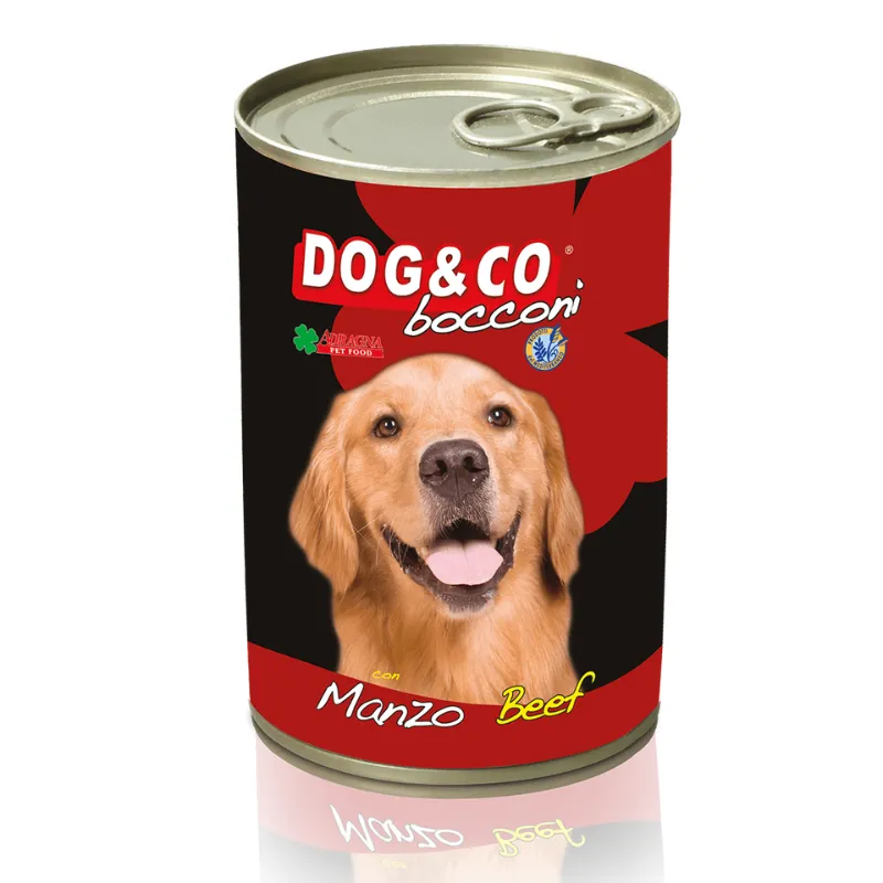 Адрагна Dog&Co кусочки говядины в соусе