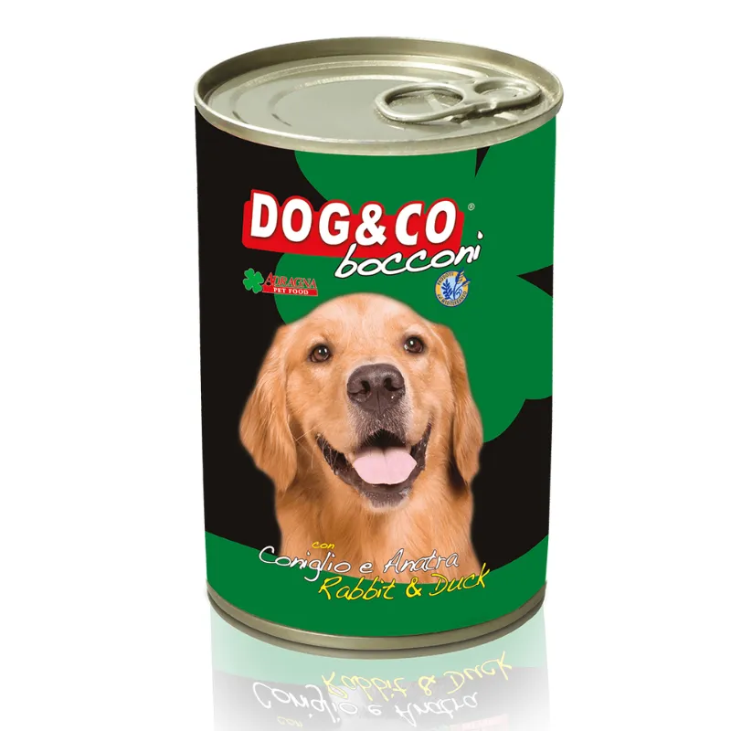 Adragna Dog&Co кусочки кролика и утки в соусе